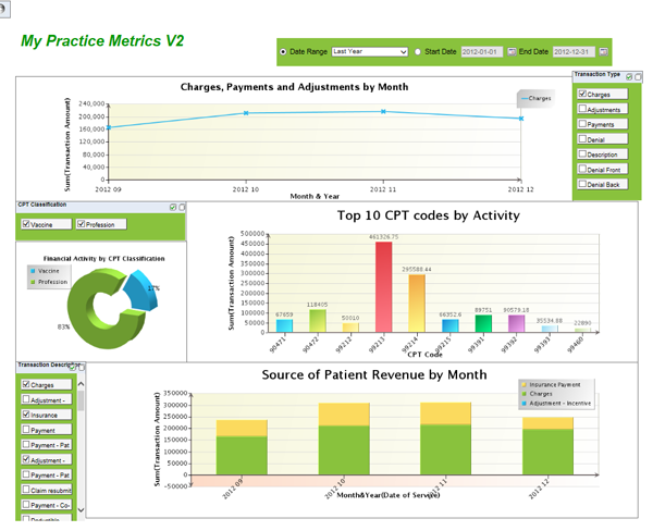screenshot of EspressReport ES